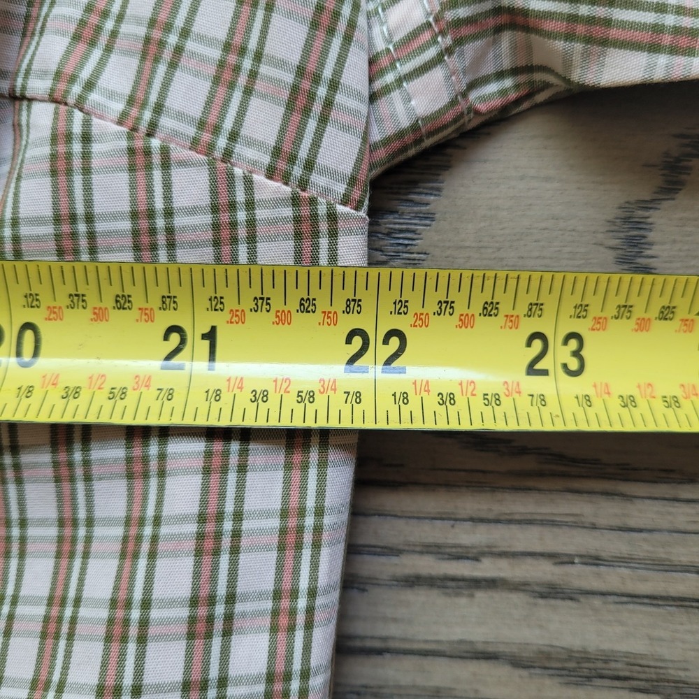 Wrangler Retro Men's Plaid Pearl Button-Up Shirt XL Long Sleeve Western Cowboy - Picture 8 of 8